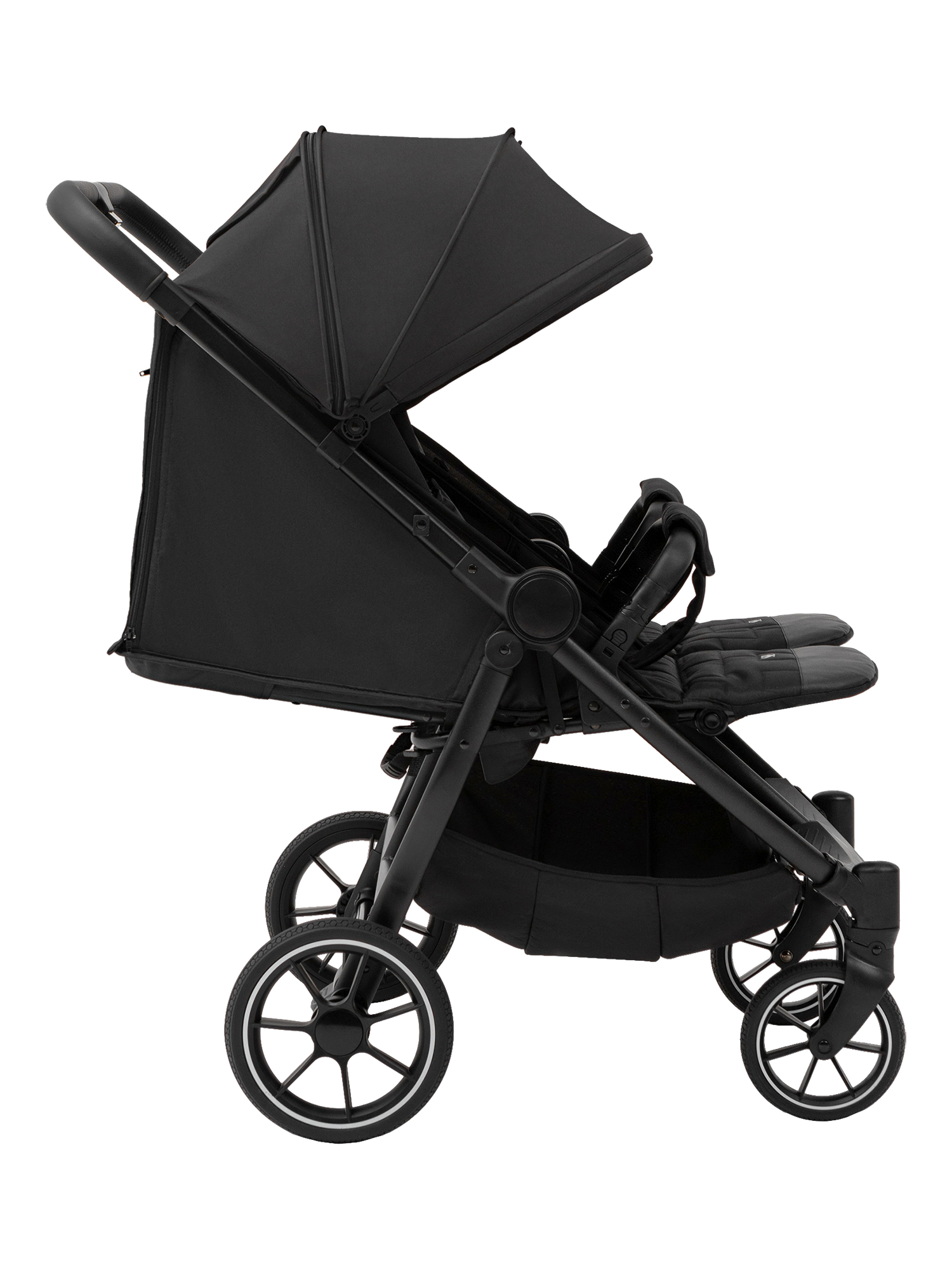 Коляска прогулочная для двойни Sweet Baby Donna Black черный - фото 23