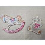 Украшение ёлочное Магия праздника подвеска Зверюшки 3 набора по 2 шт