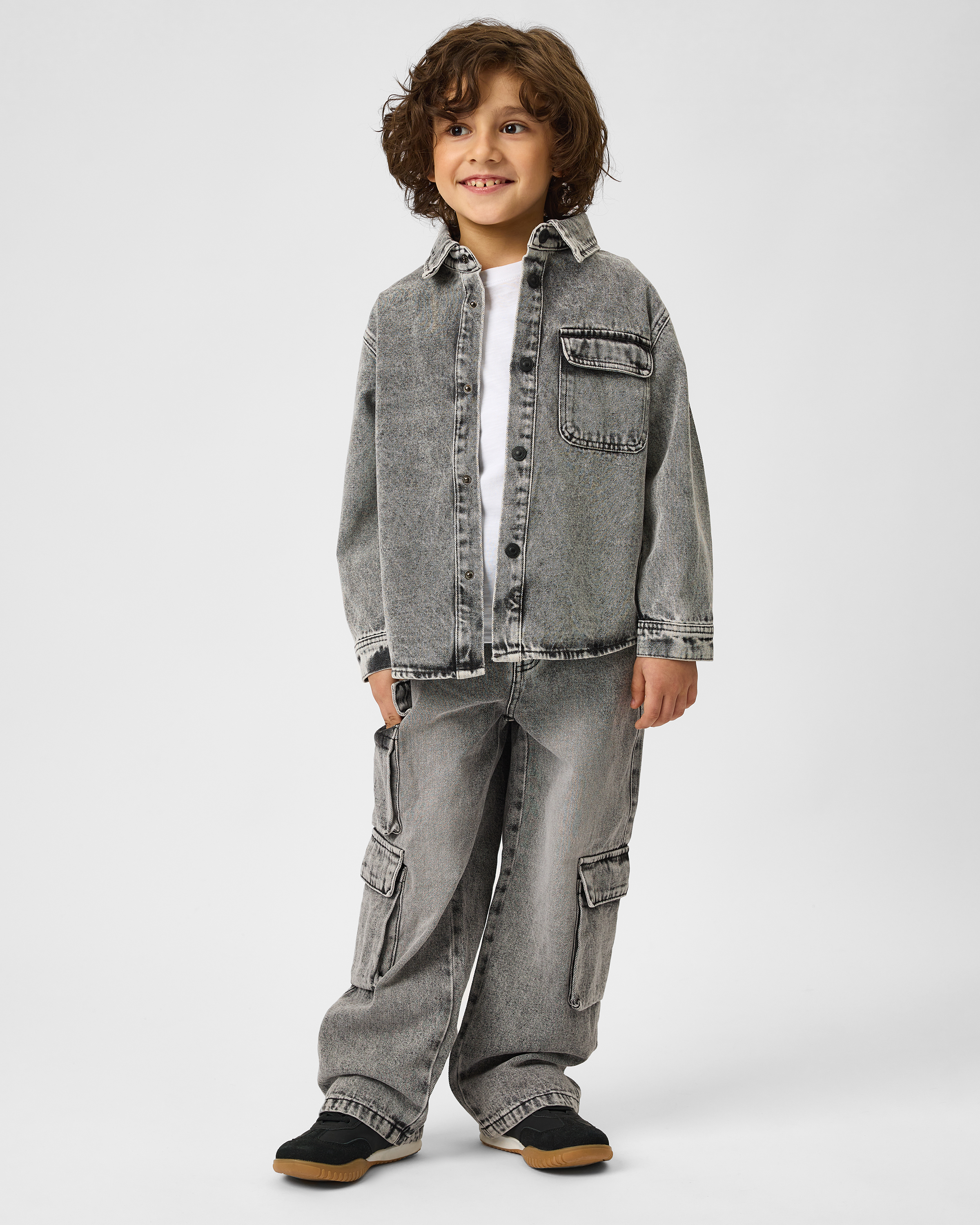 Джинсовая рубашка Futurino S26FU1-B366kb-GG - фото 6