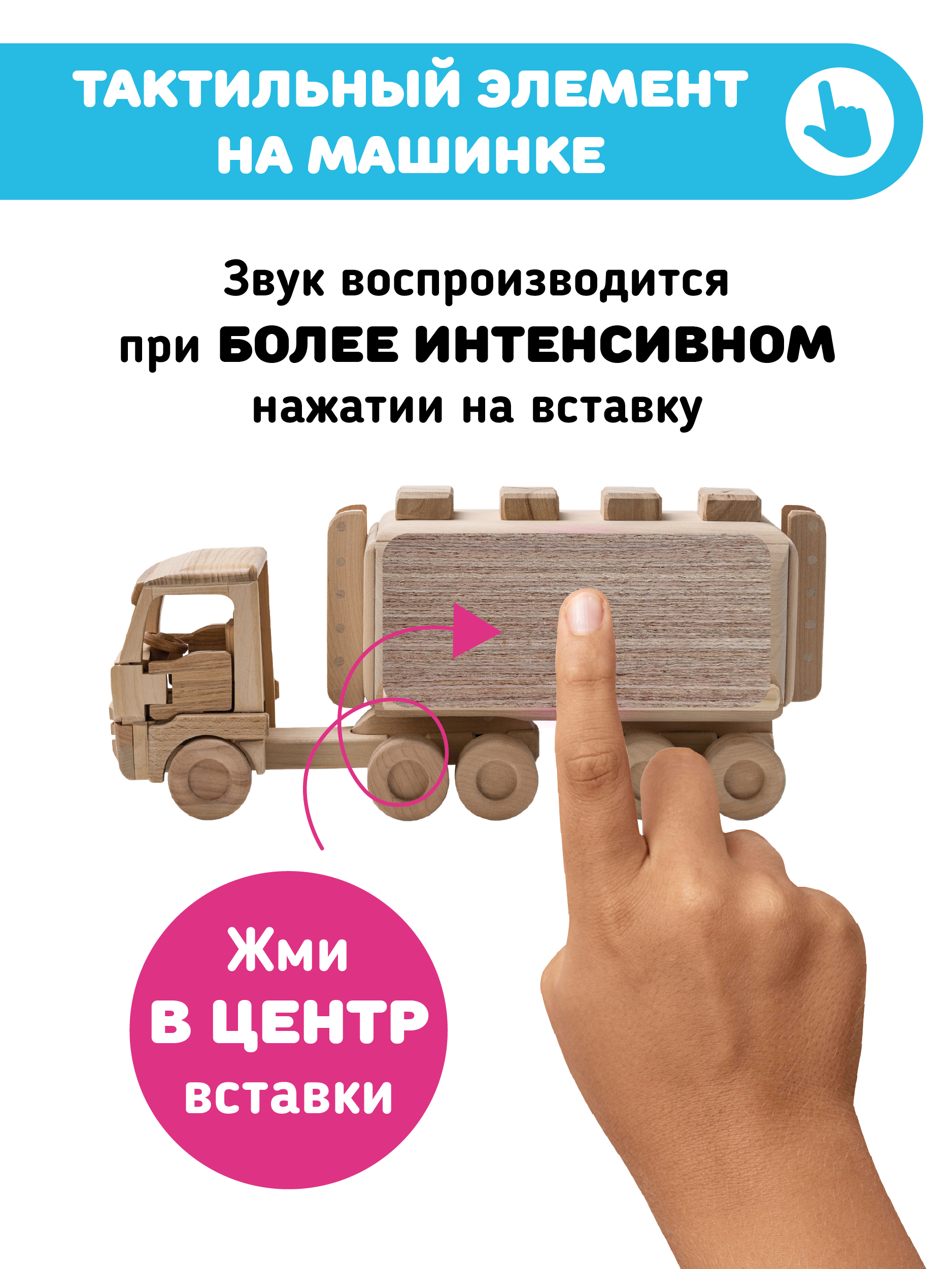 Музыкальная развивающая книга Счастье внутри Мои Первые слова с тактильными элементами - фото 9