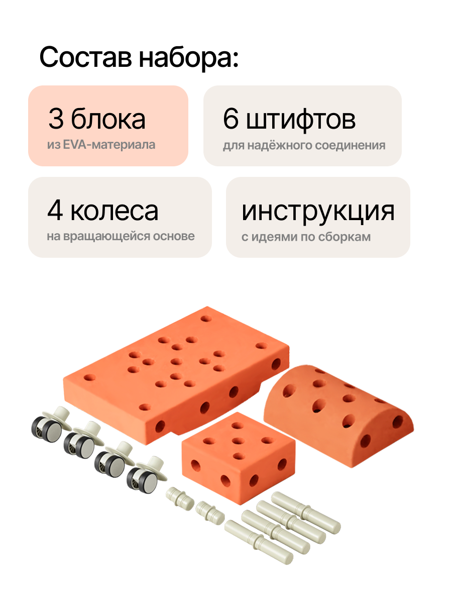 Конструктор EVOON 13 дет. - фото 6