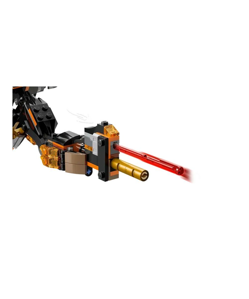 Конструктор LEGO NINJAGO Робот Коула и дракон Зейна 213 дет. - фото 6