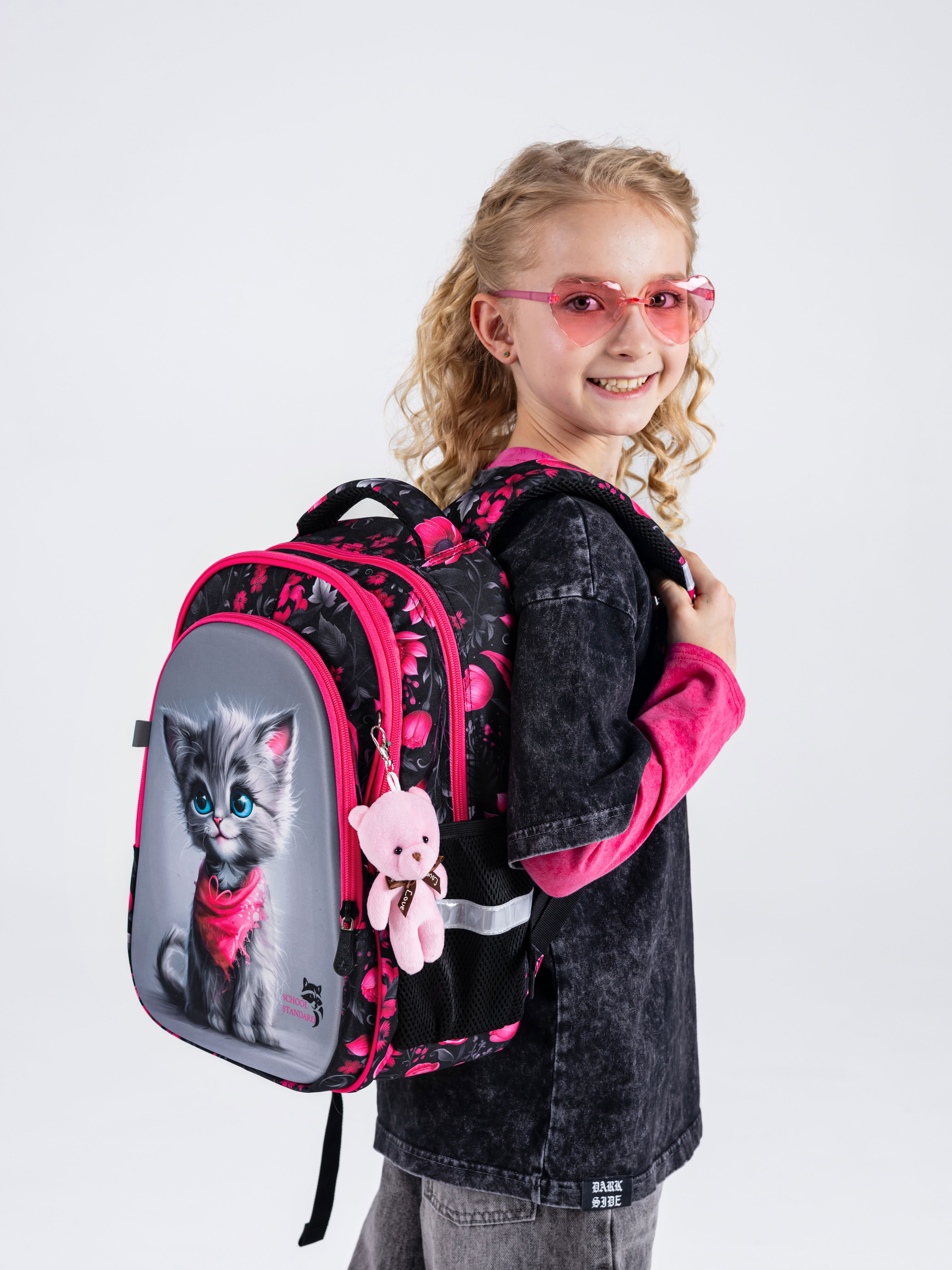 Рюкзак School Standard первокласснику набор 4 в 1 - фото 4