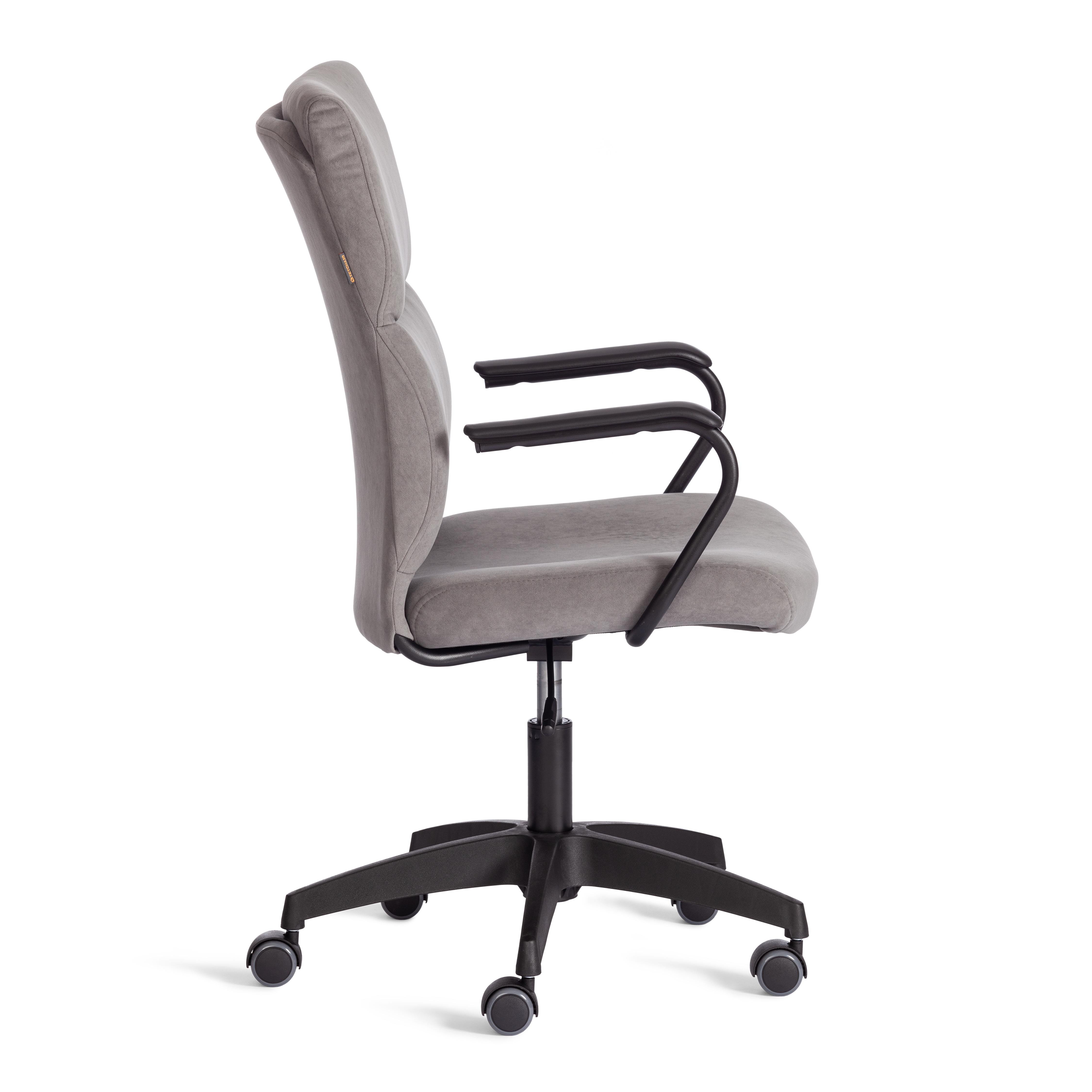 Компьютерное кресло TETCHAIR флок серый - фото 10