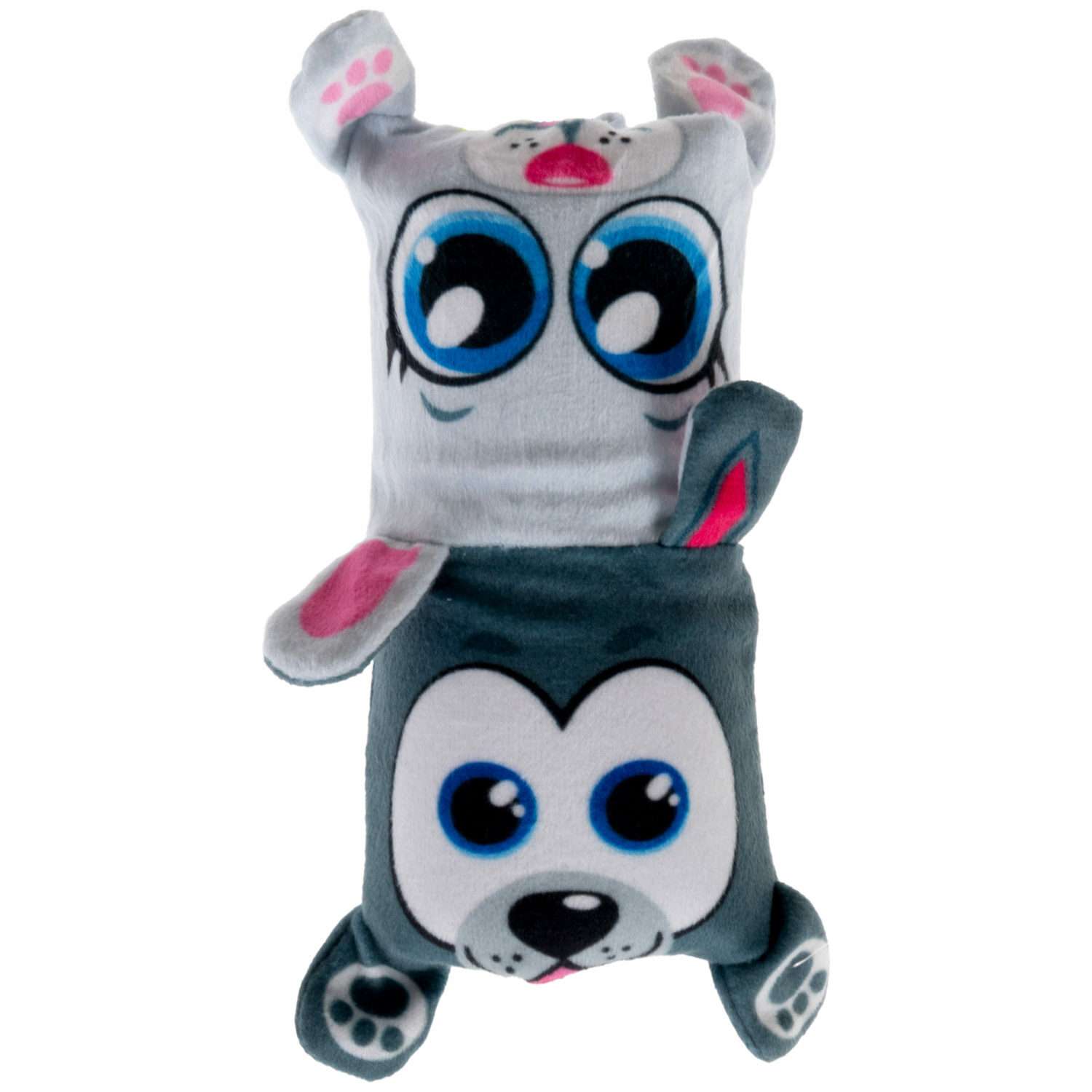 Игрушка мягкая №1TOY зайчик Вывернушка 9.5 см в ассортименте - фото 14