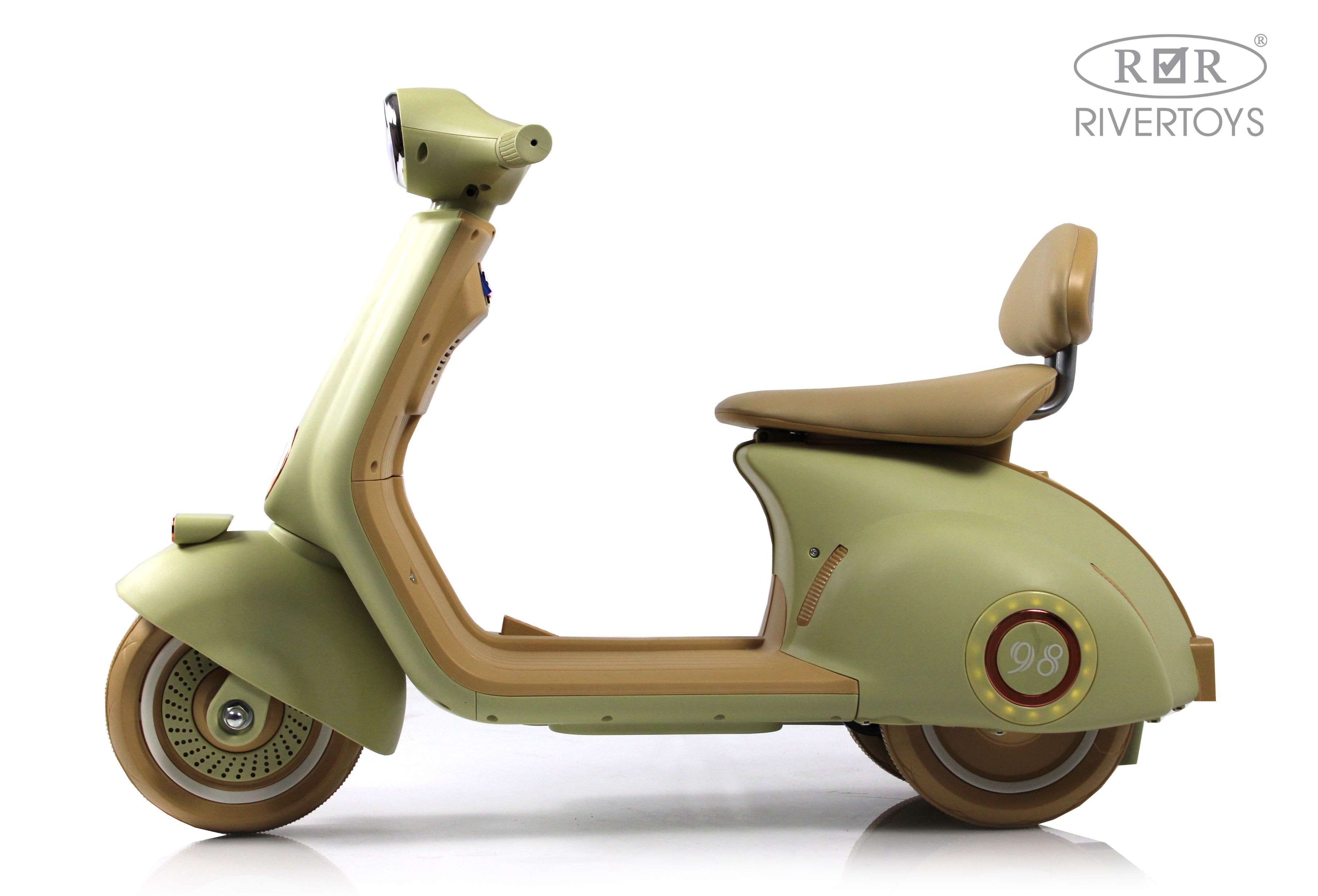 Электромобиль RIVERTOYS K444PX-A-GREEN - фото 7