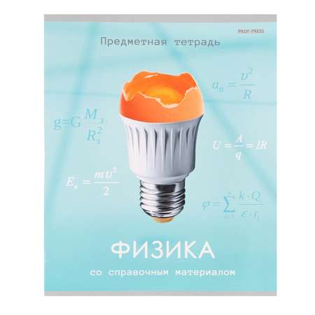 Тетрадь Prof-Press 48 лист. (Физика)