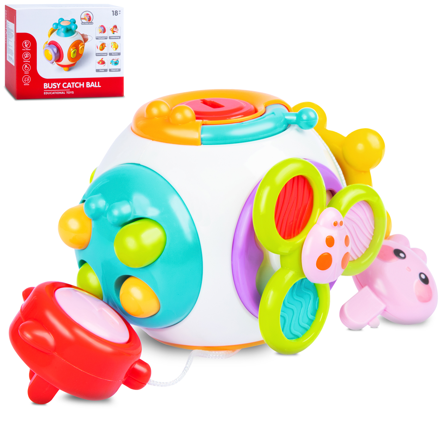 Игрушка Smart Baby бизиборд - фото 8