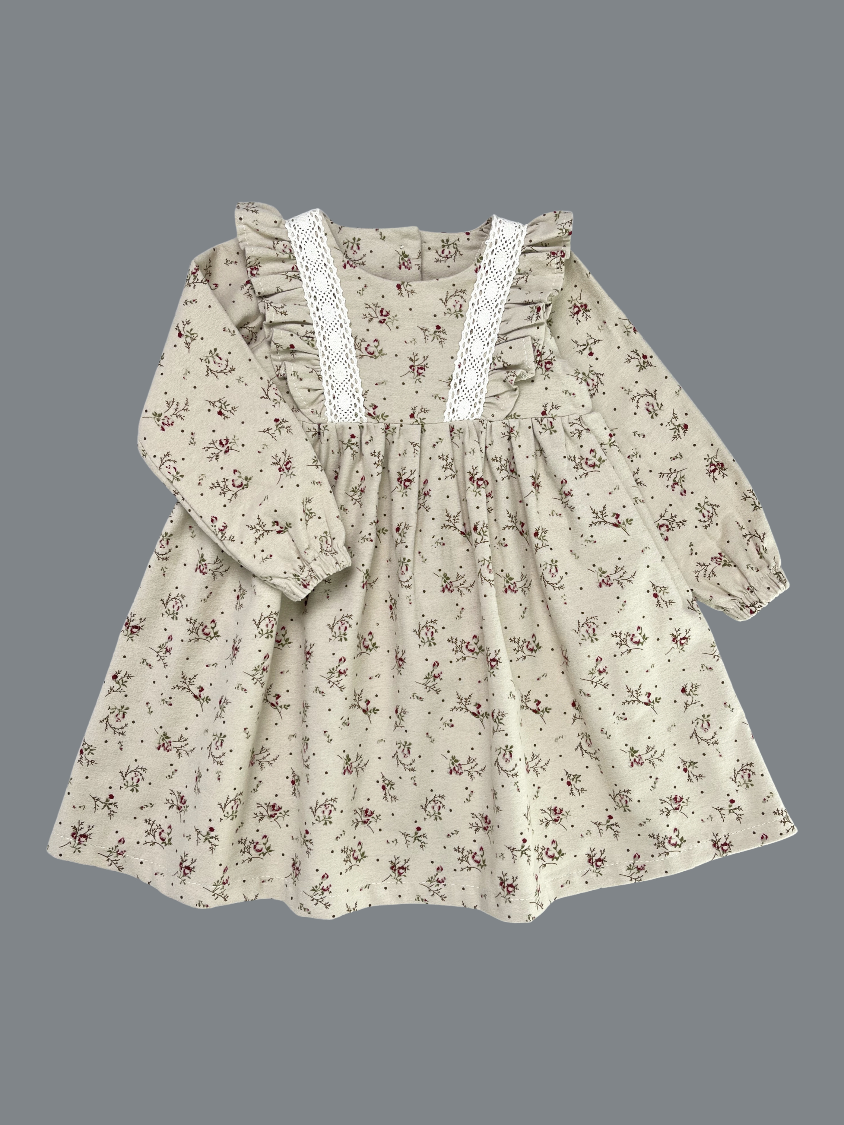 Платье фланелевое для девочки MOUN ЦБ-00001596 - фото 18