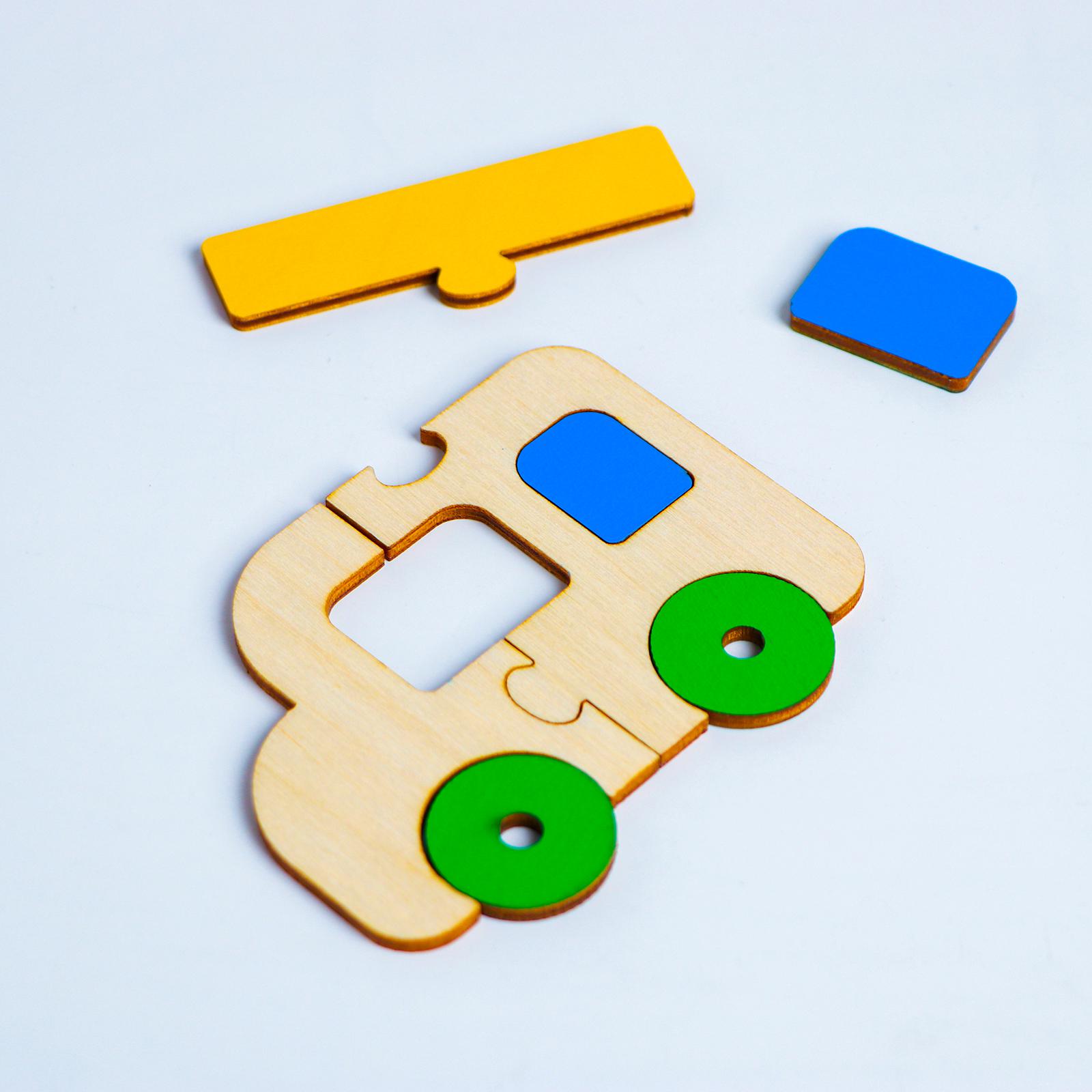 Конструктор Zabiaka Автотранспорт мягкий - фото 3