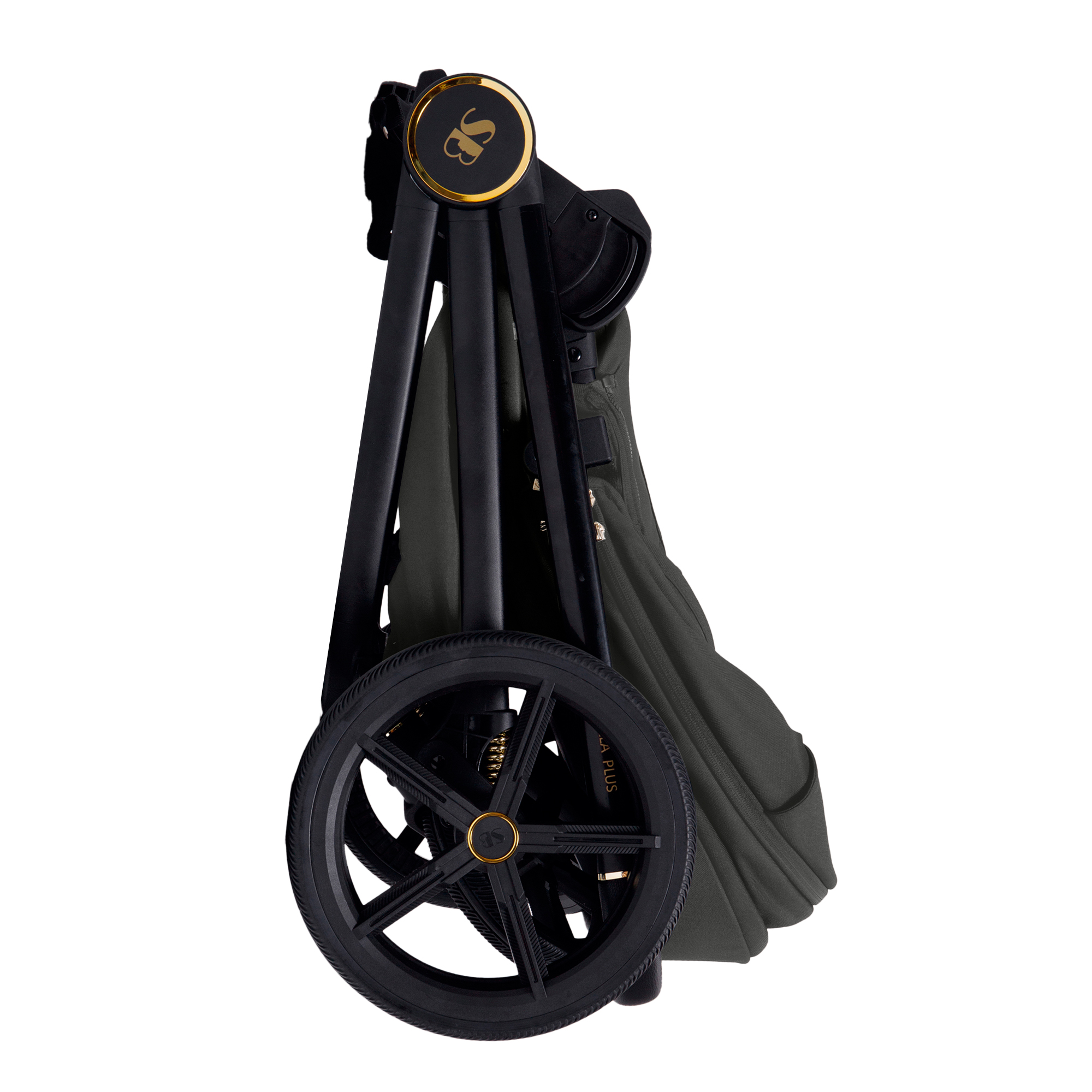 Коляска прогулочная Sweet Baby Stella Plus Dark Grey серый - фото 7