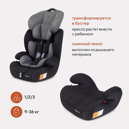Автокресло Rant Basic Spark Grey 1/2/3 (9-36 кг)