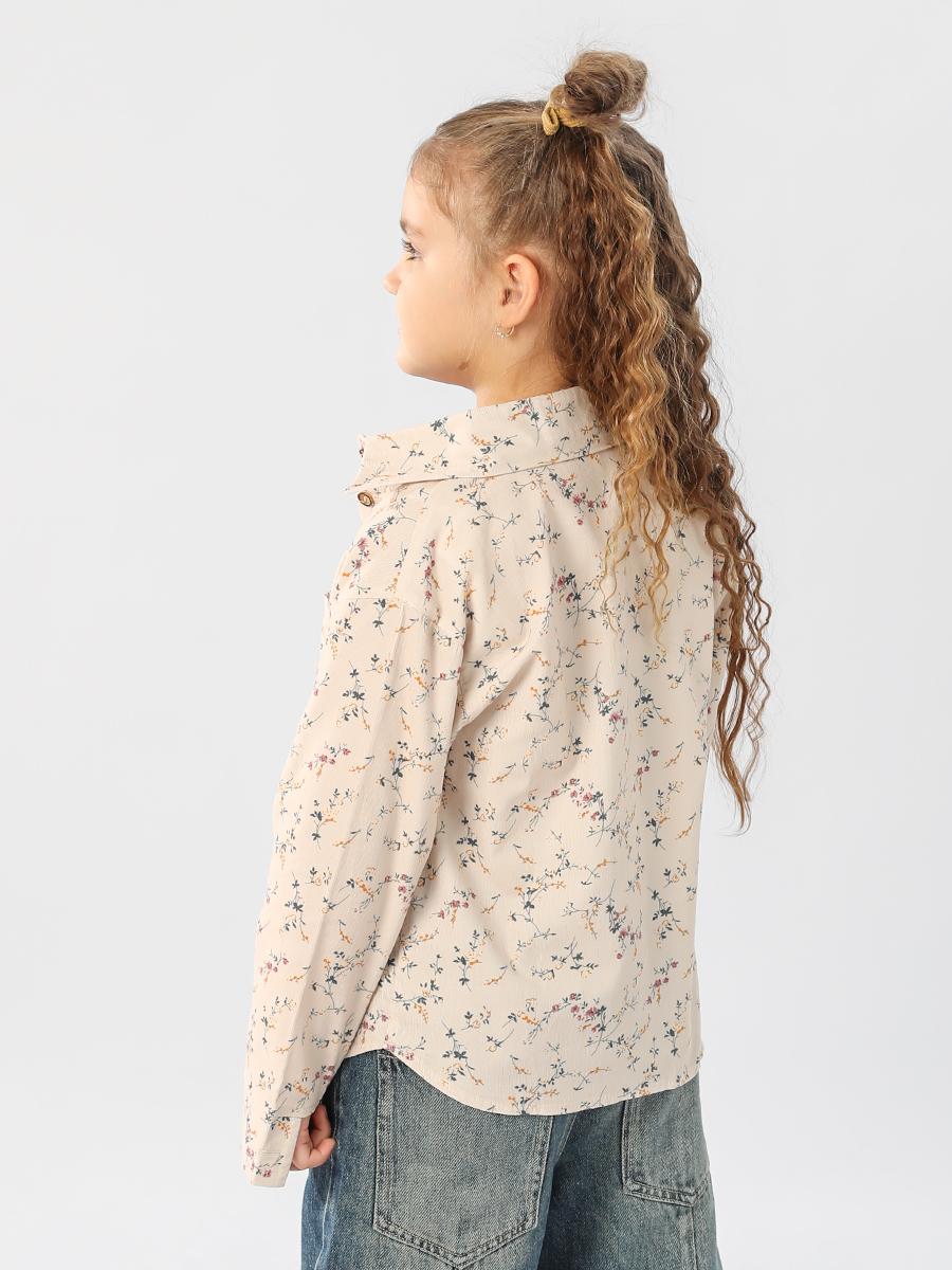 Рубашка Соль и Перец SP1511/кремово-голубой - фото 8