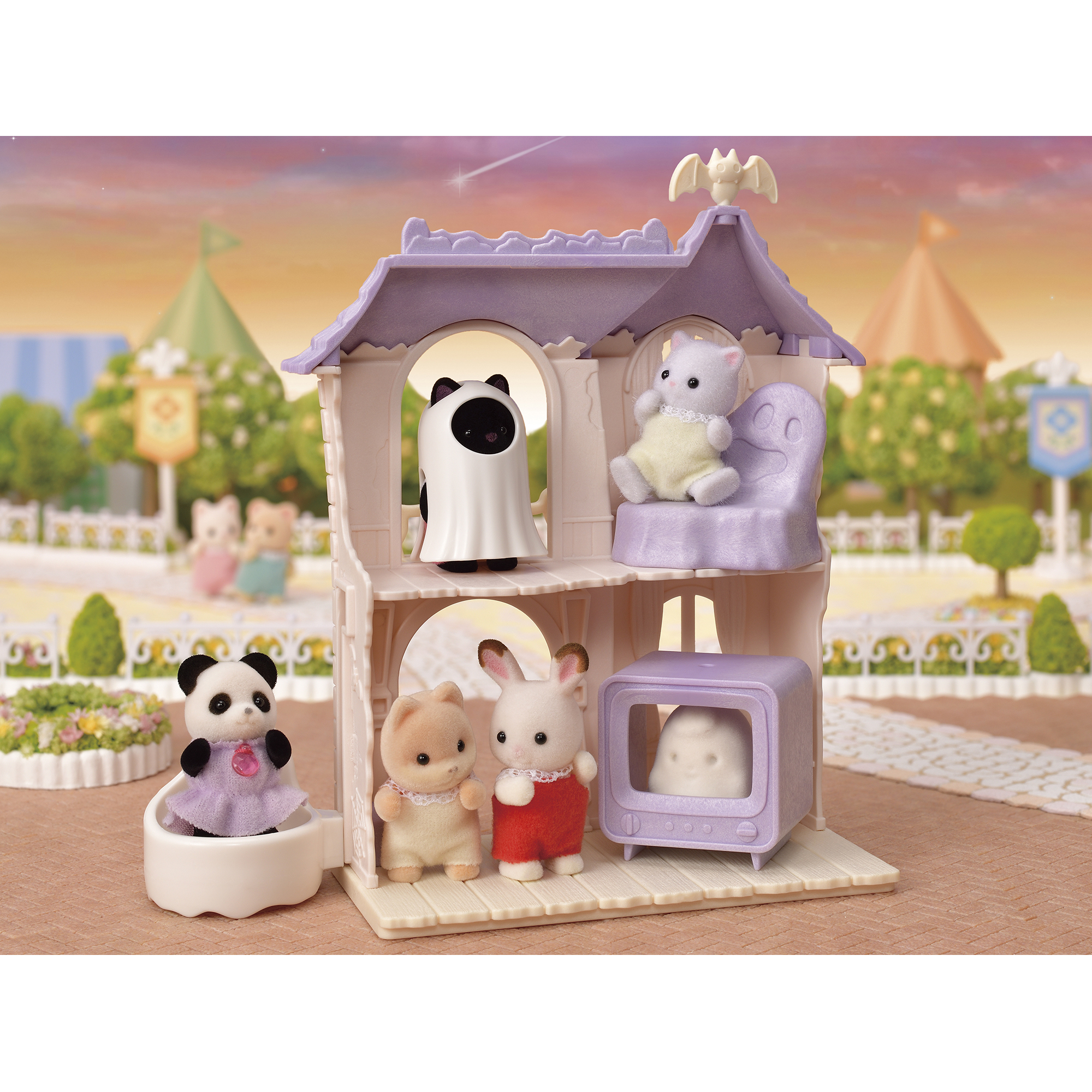 Игровой набор Sylvanian Families Домик с привидениями - фото 7