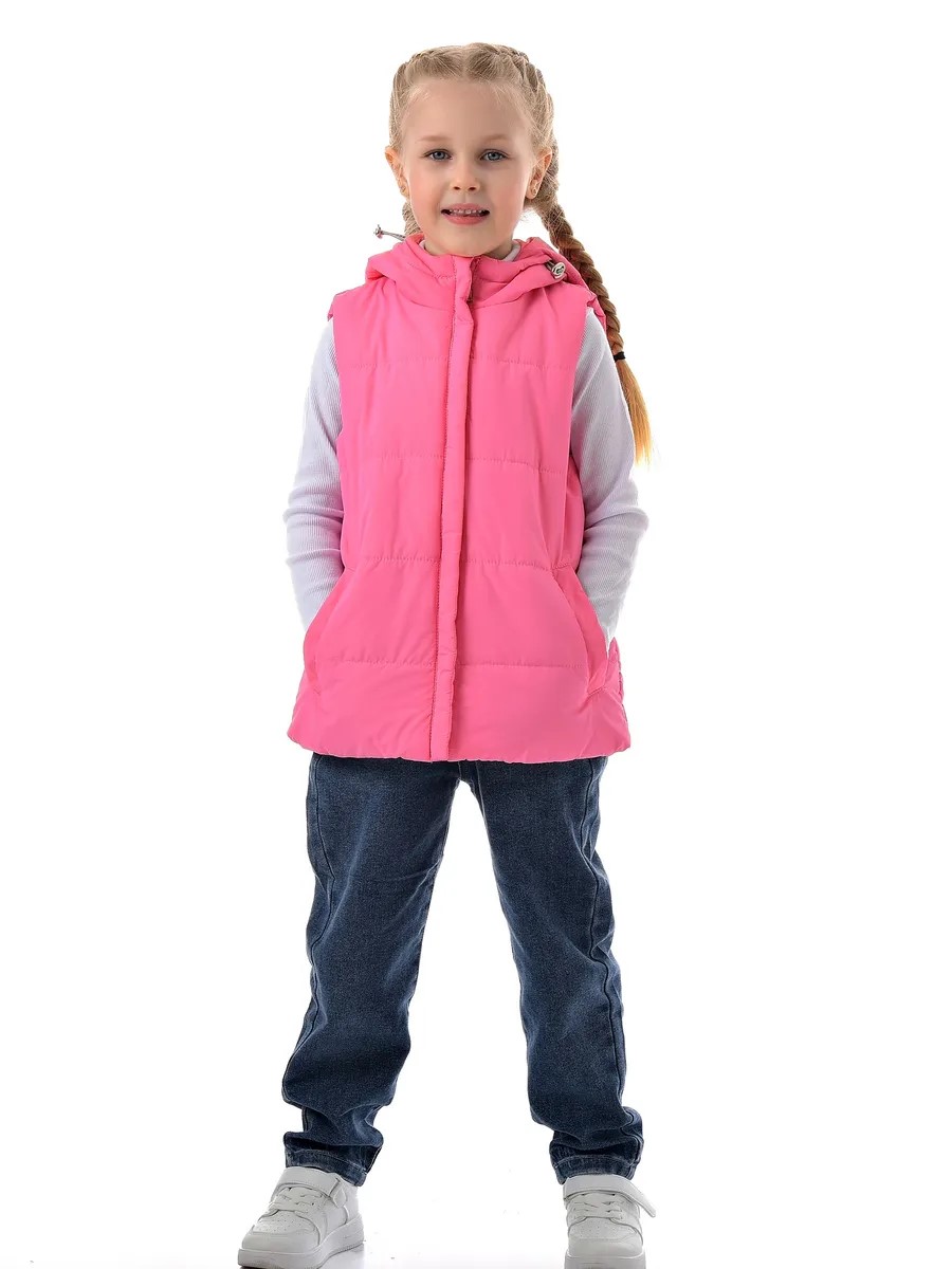 Жилет Rusland 925/розовый - фото 2