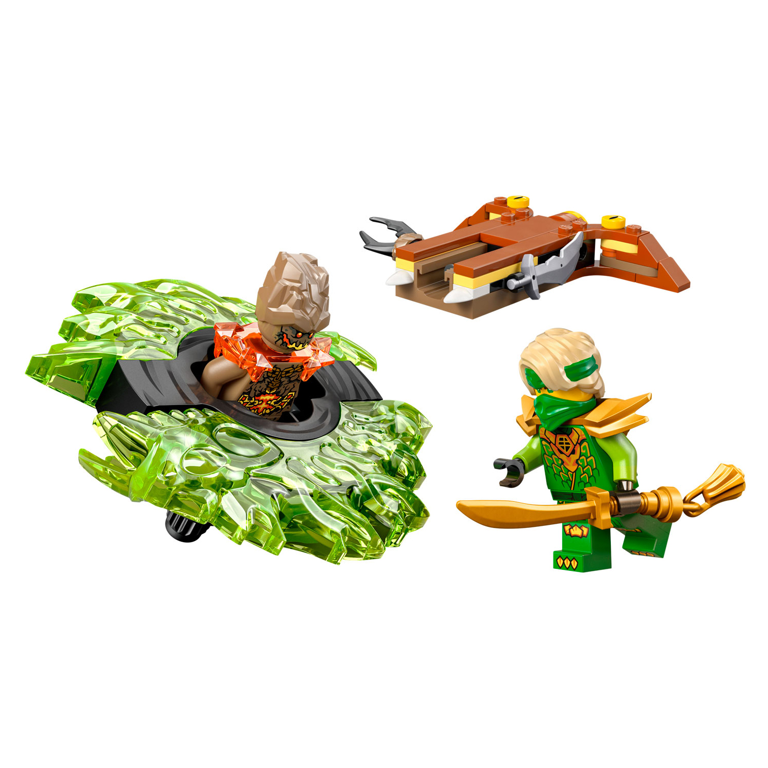 Конструктор LEGO NINJAGO Земляного Монстра Спиннера 52 дет. - фото 4