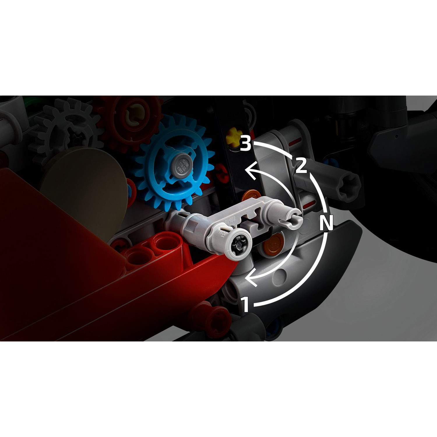 Конструктор LEGO Technic Мотоцикл Ducati Panigale 1603 дет. - фото 5