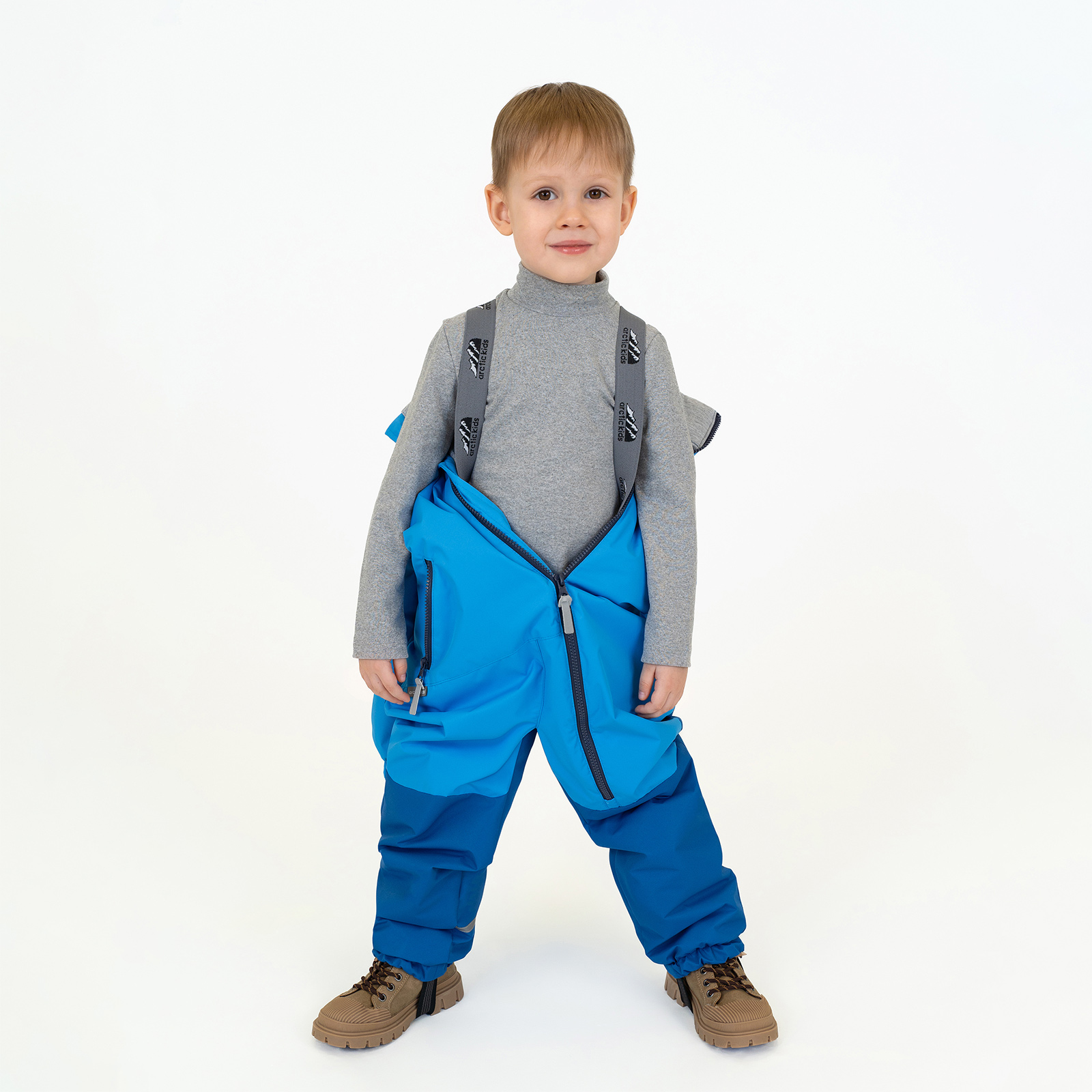 Комбинезон Arctic kids 30-042 голубой - фото 15