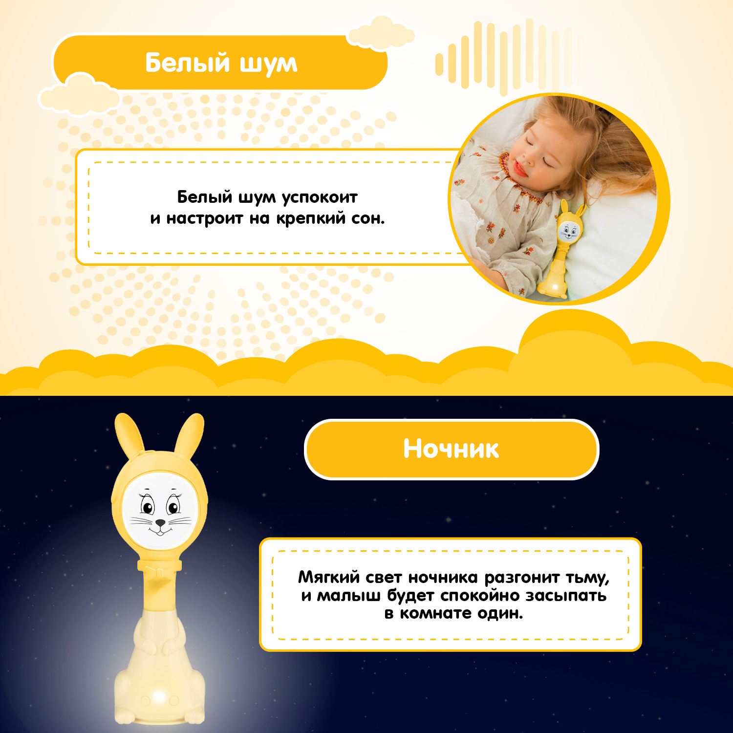 Игрушка BertToys погремушка Зайчик Няня - фото 3