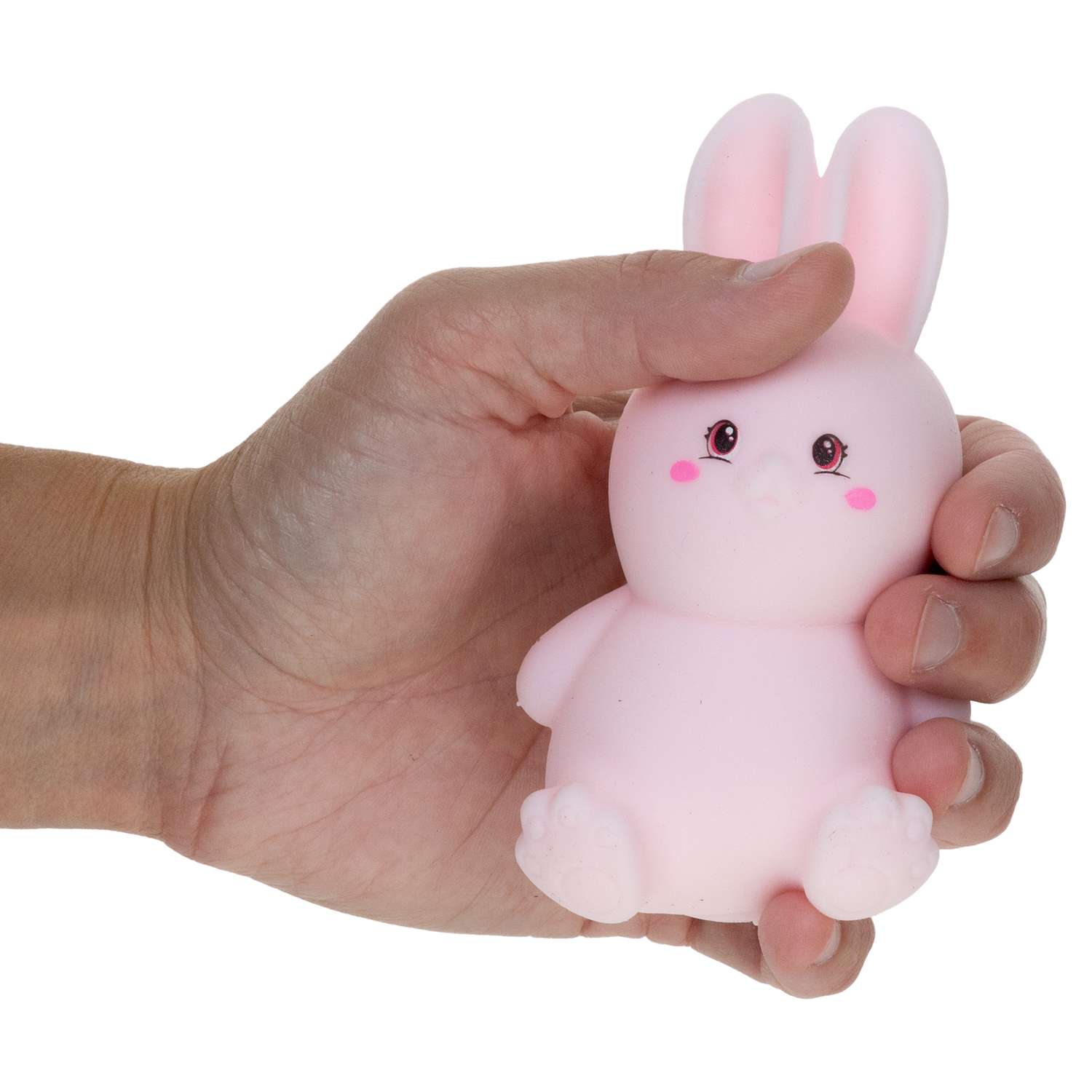Игрушка-антистресс 1TOY сквиш Жмяка Кролик в ассортименте - фото 5