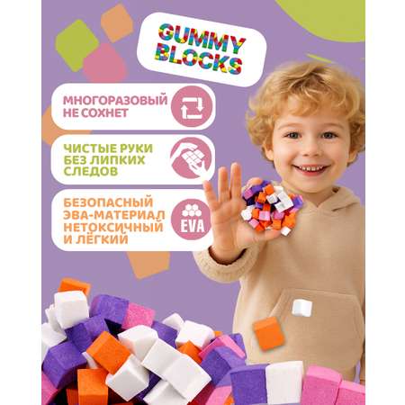 Пластилин 1TOY легкий 4 цв.