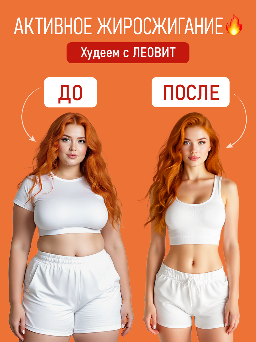 Таблетки для похудения Леовит Жиросжигатель ORSO для женщин и мужчин 60шт - фото 13