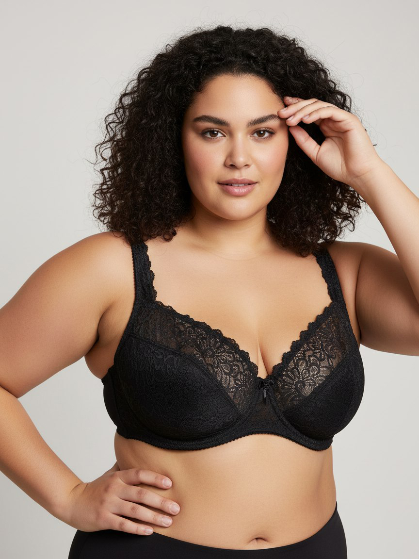 Бюстгальтер Настроение женщины L00023/ЧЕРНЫЙ - фото 1