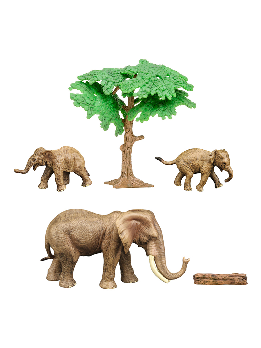 Игровой набор Masai Mara Семья слонов - фото 11