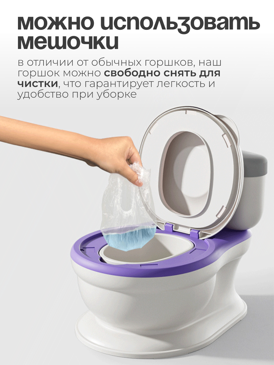 Горшок CINLANKIDS зеленый - фото 5