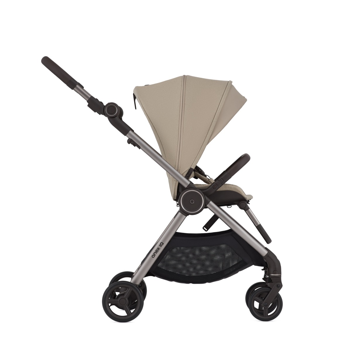 Коляска 2в1 Anex IQ Premium 2025, Creamy бежевый - фото 13