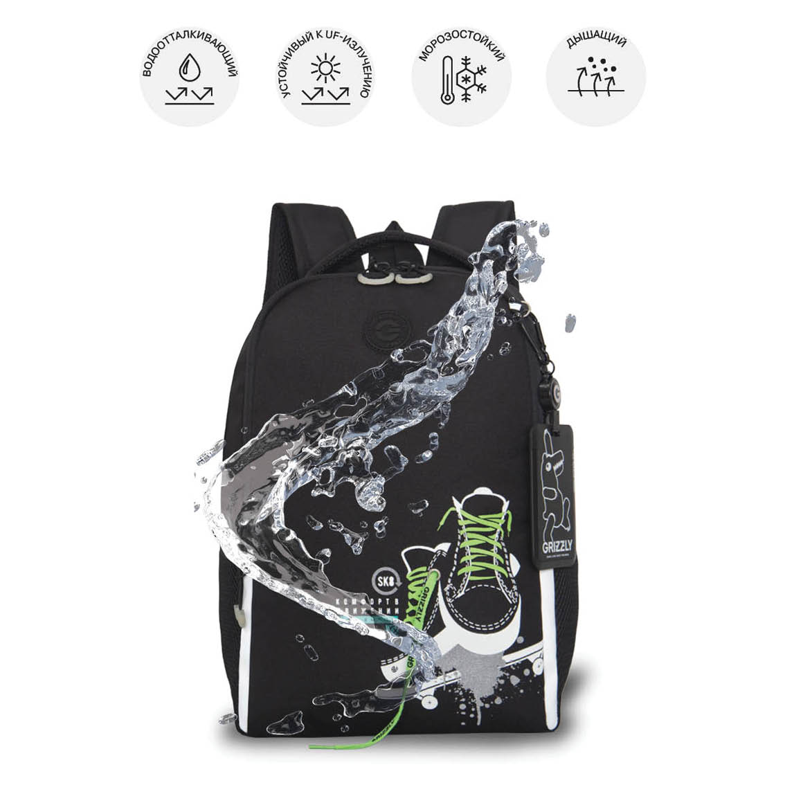 Рюкзак Grizzly для мальчика - фото 10