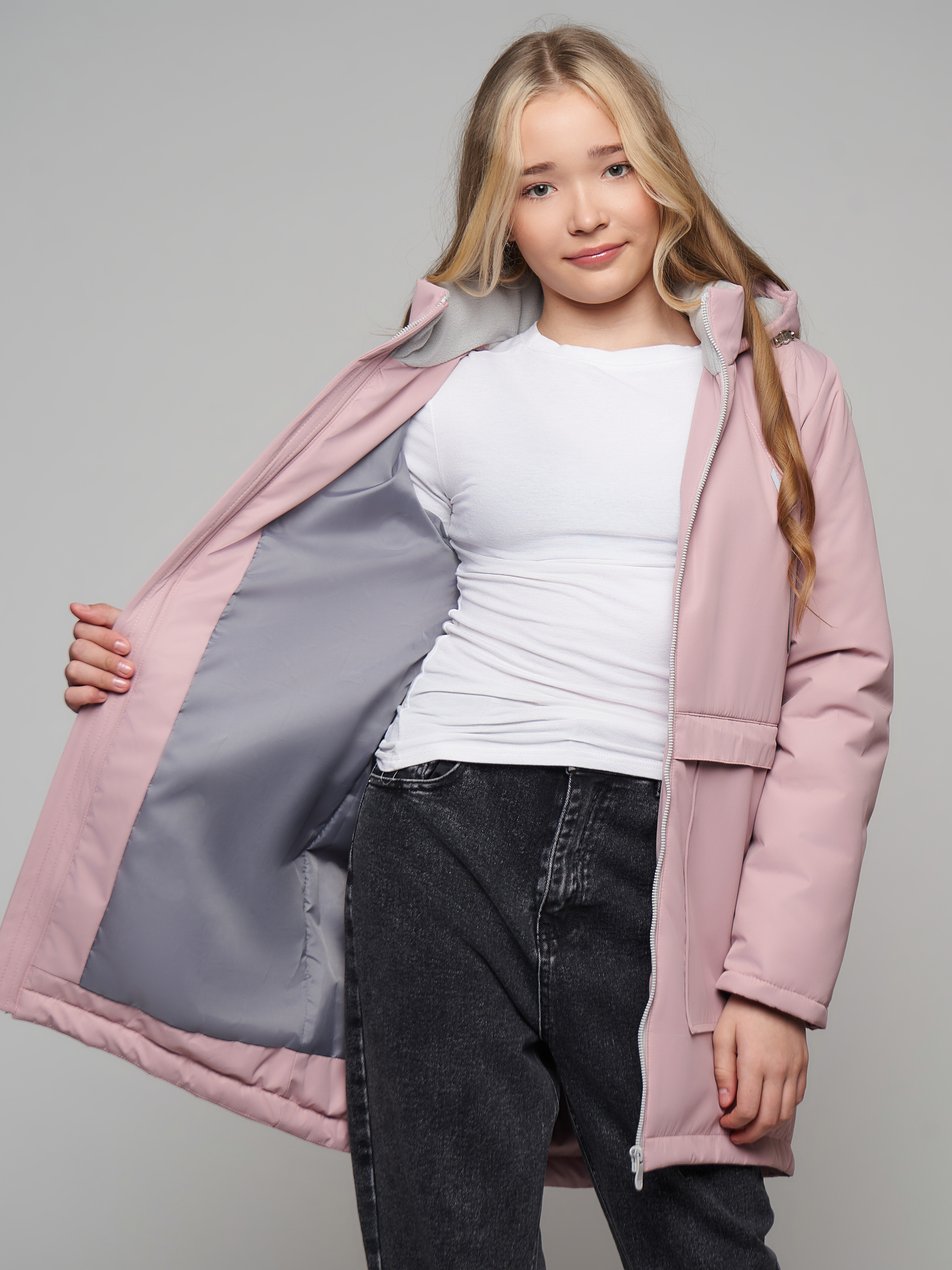 Куртка RODOS М-301/пудровый - фото 22