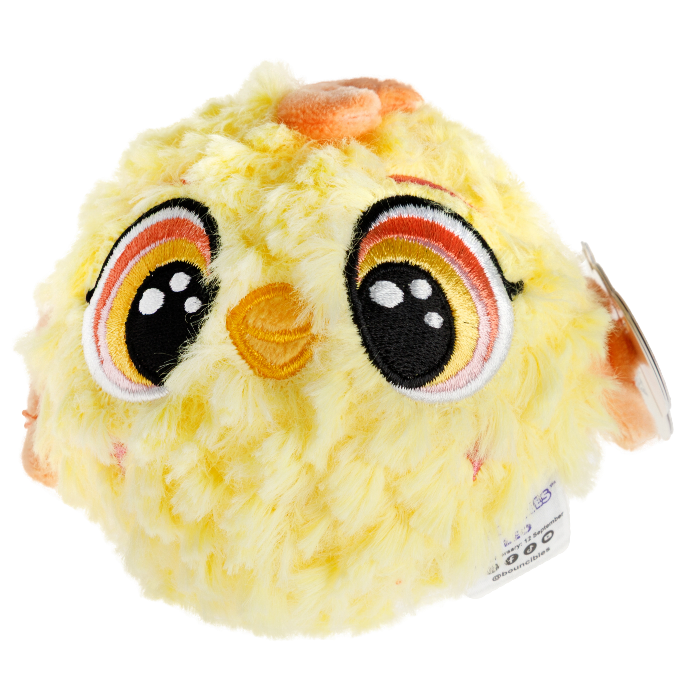 Мягкая игрушка 1TOY попрыгунчик цыплёнок 8 см - фото 1