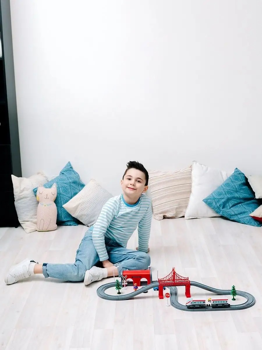 Набор железнодорожный Givito G201-013 - фото 1