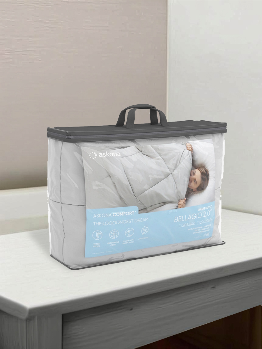 Одеяло Askona Bellagio 2.0 200 x 220 см - фото 6