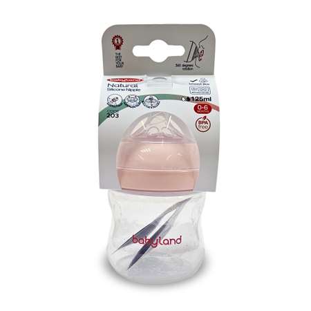 Бутылочка Baby Land Natural 125 мл
