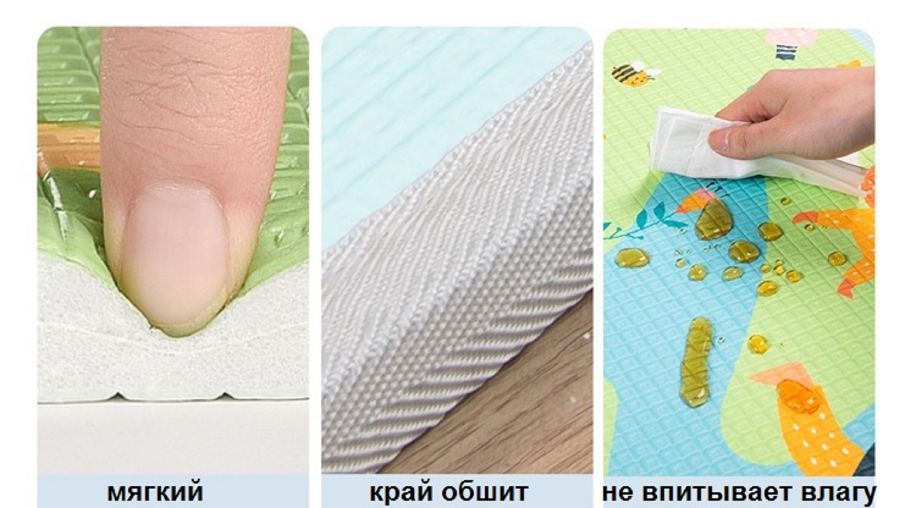 Lucy&amp;Leo LL308 Коврик игровой 157 см*157 см. (толщина 2 см) - фото 4