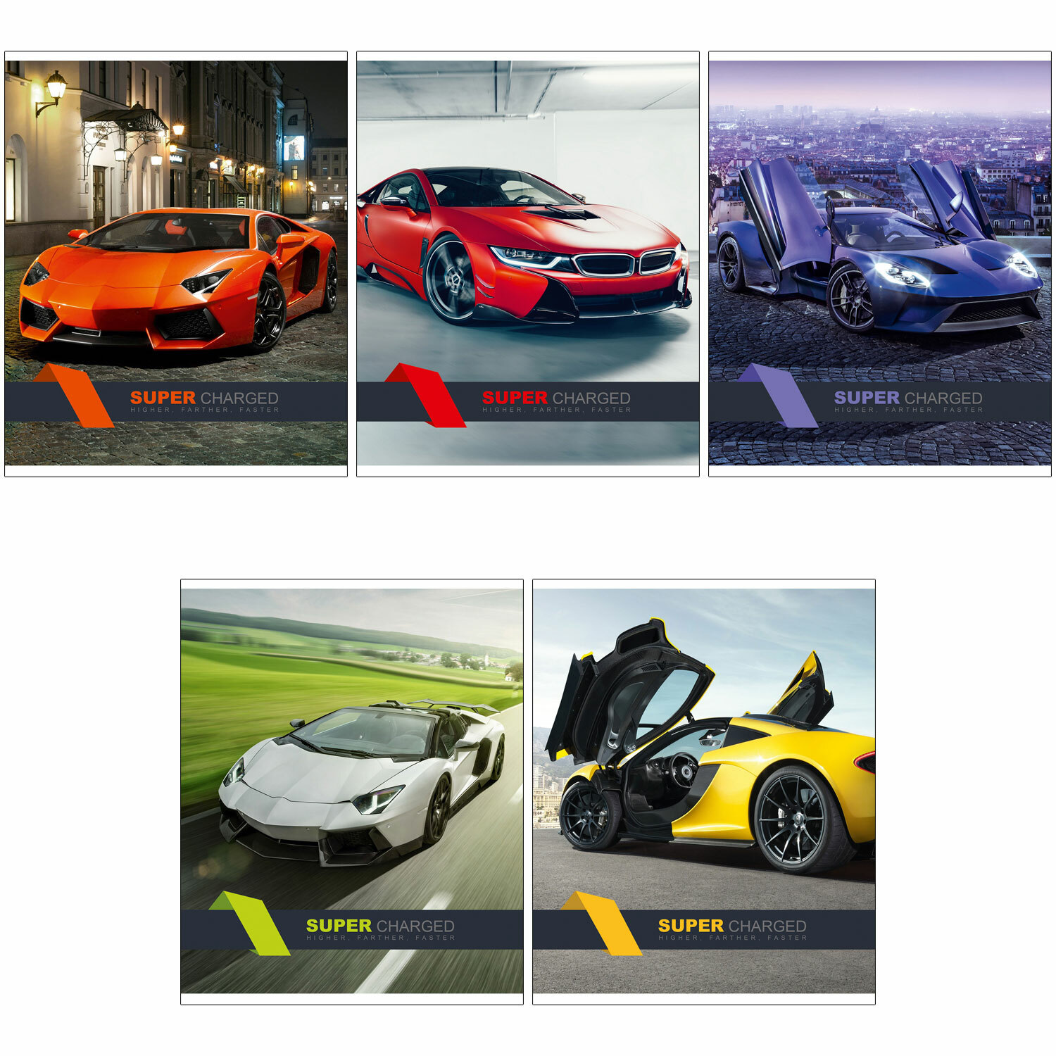 Изображение товара Общая тетрадь Полиграф Принт клетка 48 лист. в ассортименте