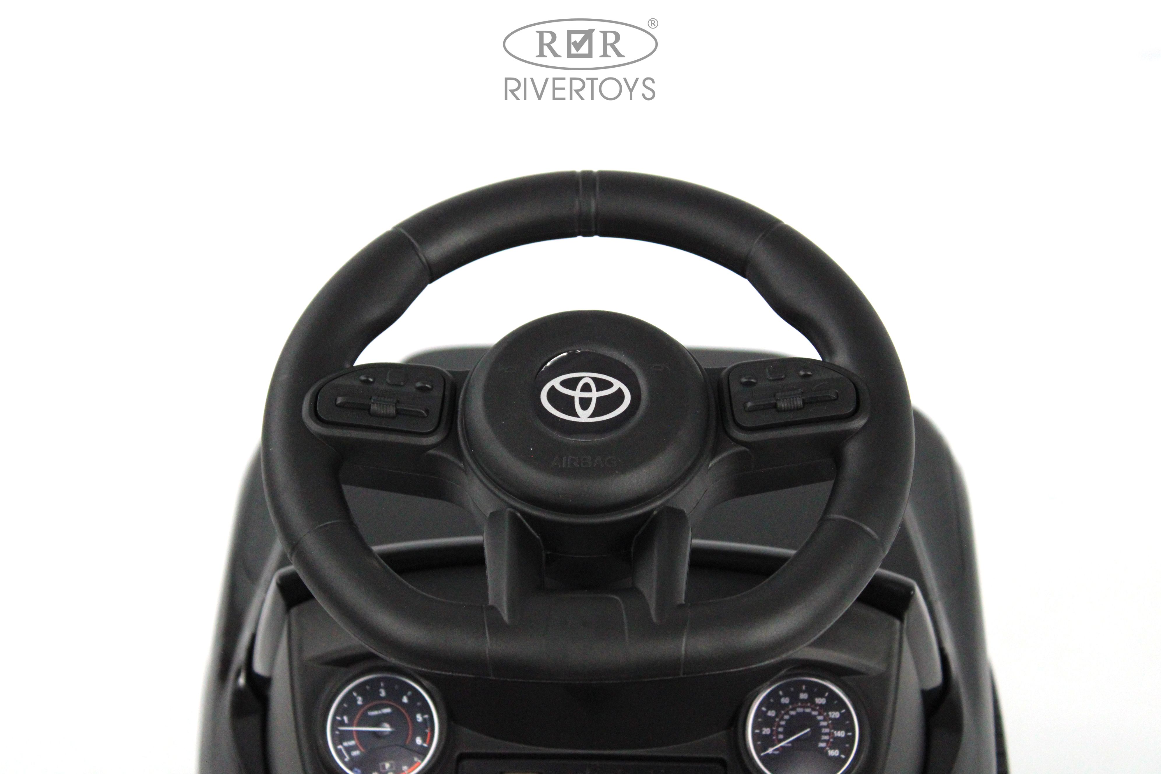 Каталка RIVERTOYS Z002ZZ-D-BLACK черный - фото 11