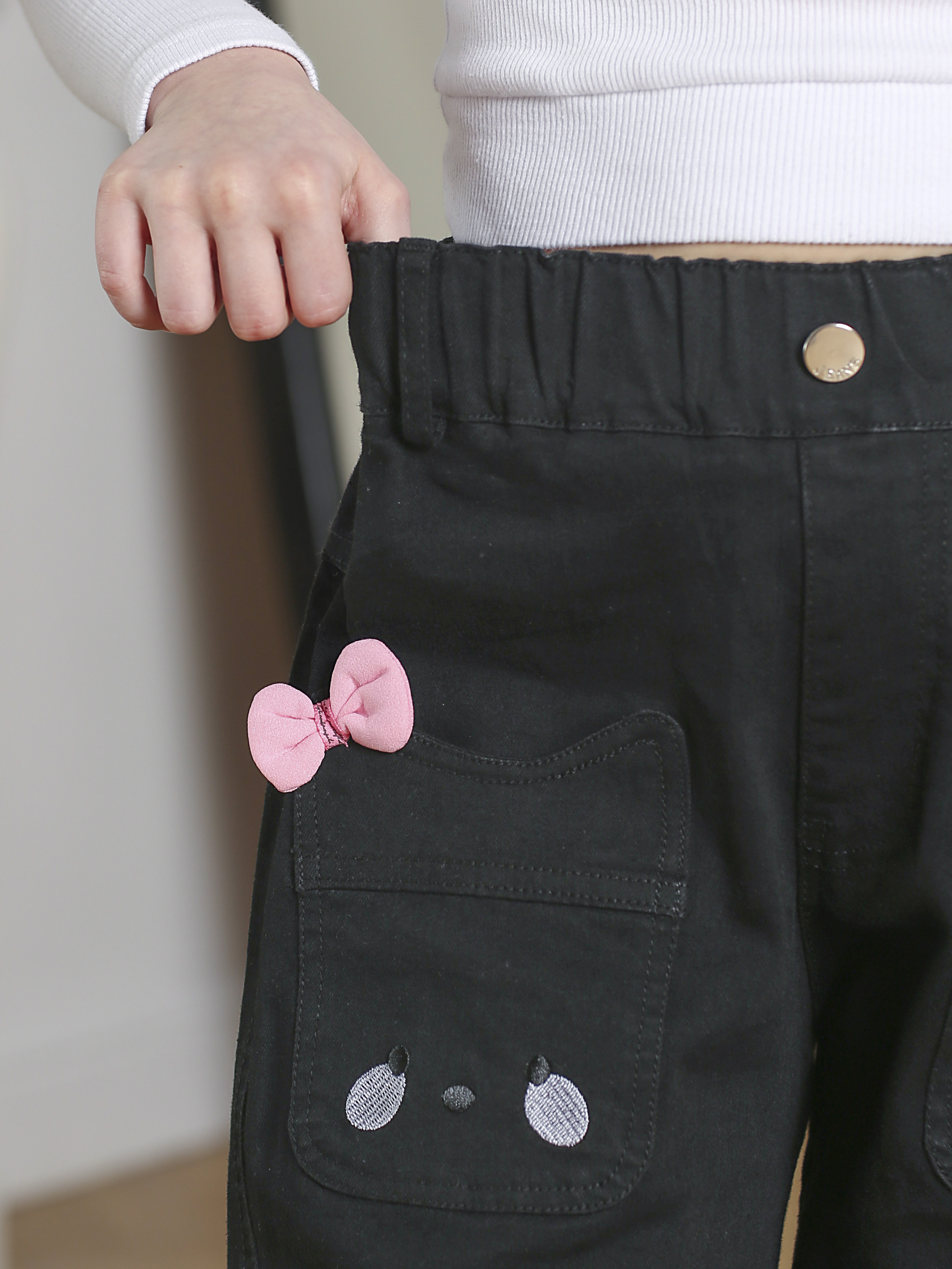 Джинсы-бананы СИНИЙ МИР RB1003-IL - фото 8