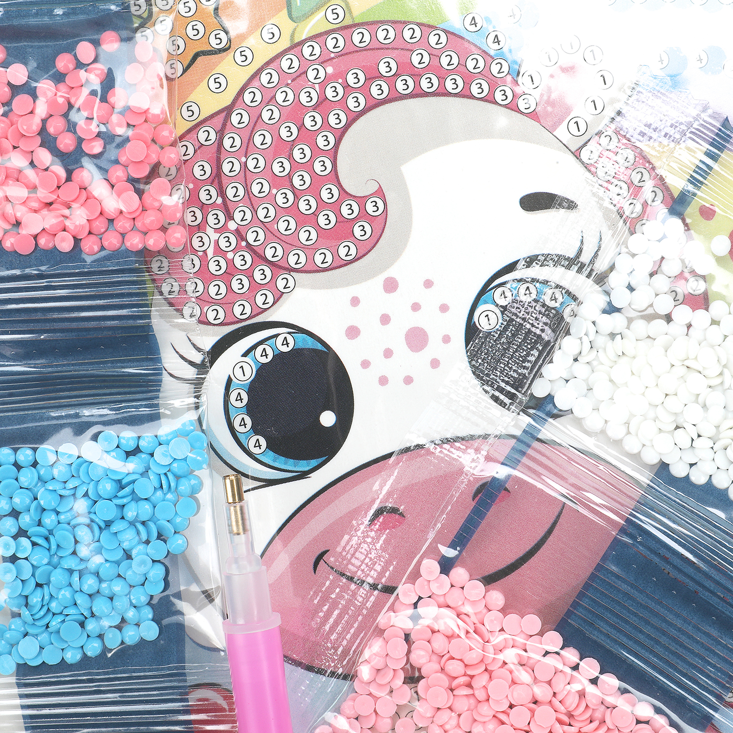 Алмазная мозаика Multiart Единорожек - фото 4