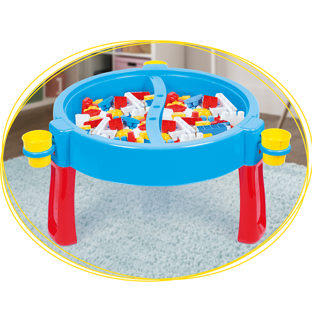 Конструктор со столиком Dolu JumBloks 100 деталей - фото 2