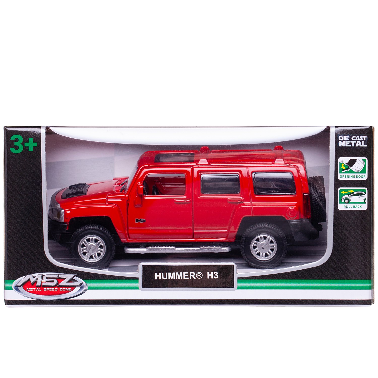 Автомобиль Abtoys Hummer MSZ 1:43 WE-15944R - фото 2