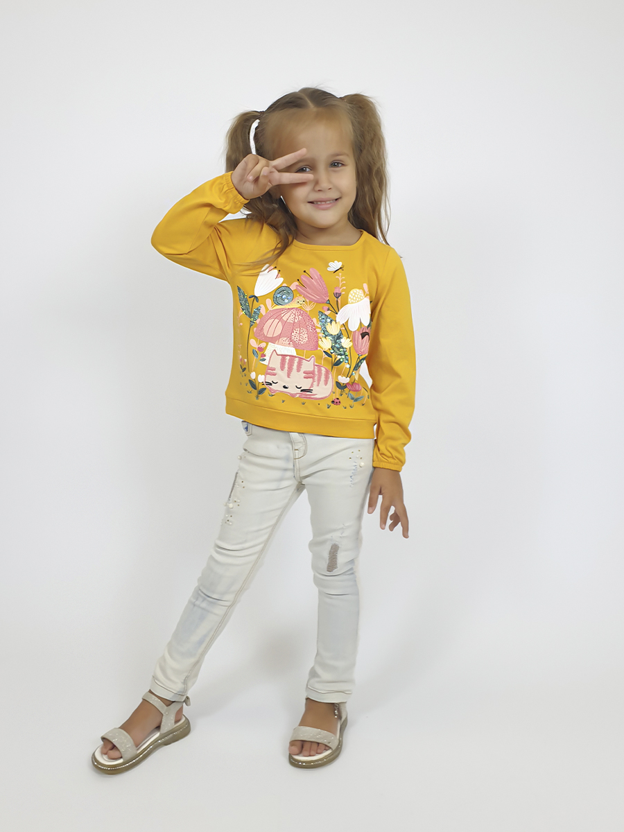 Лонгслив Luneva 16-147-2. - фото 1