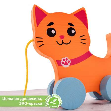 Игрушка Томик каталка Кошечка
