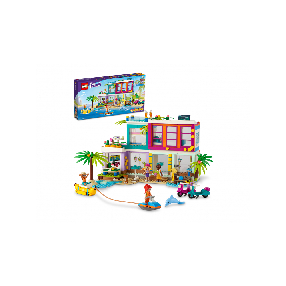 Конструктор LEGO Friends Пляжный дом для отдыха 41709 - фото 6