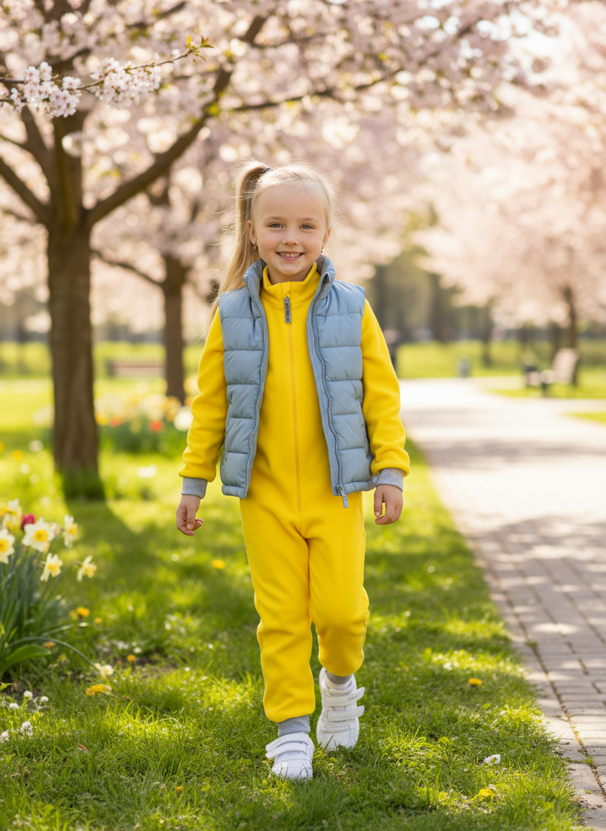 Комбинезон Утенок 279г(ш)) желтый - фото 2