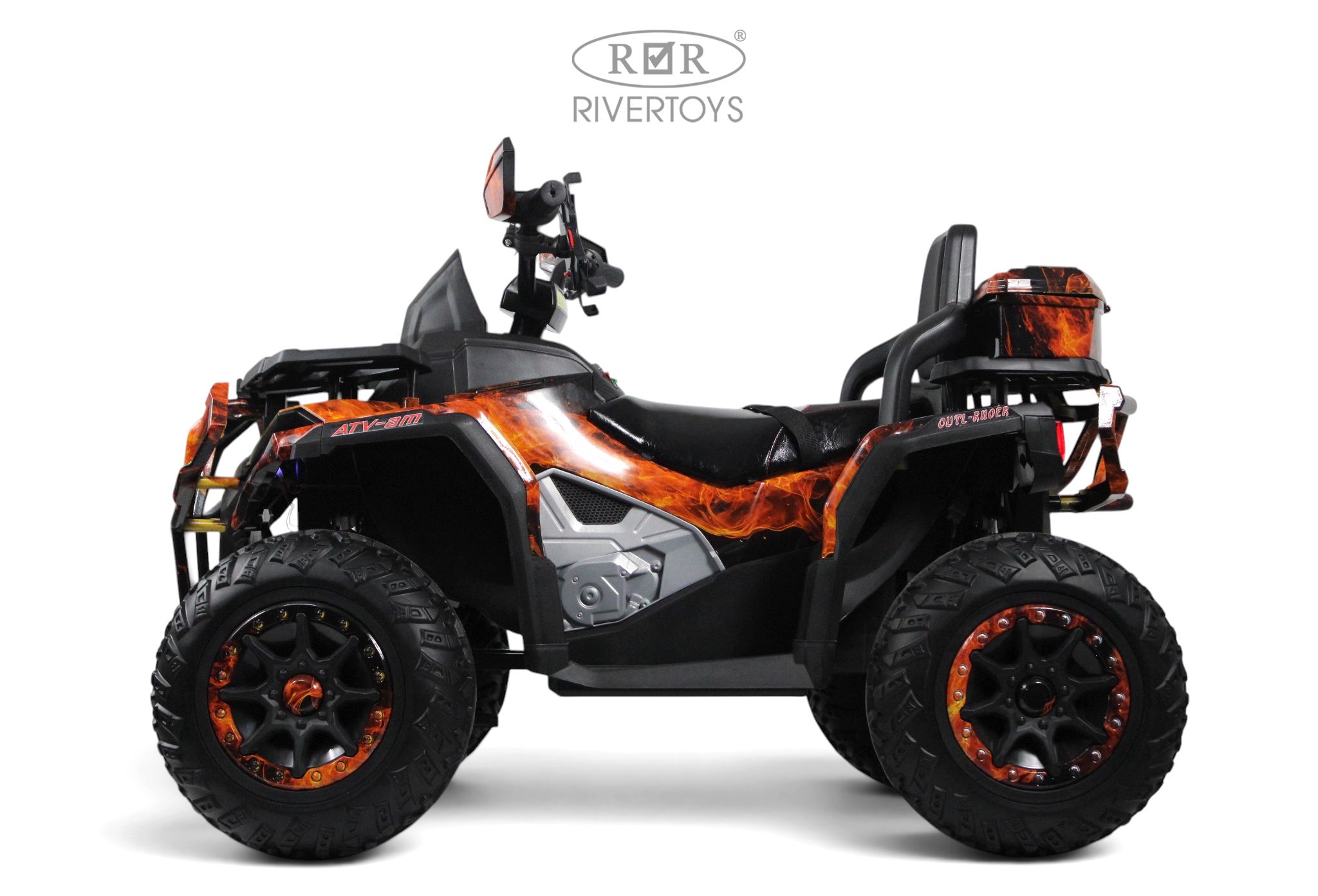 Электромобиль RIVERTOYS Z111ZZ-NEW-FIERY С пультом ДУ - фото 16