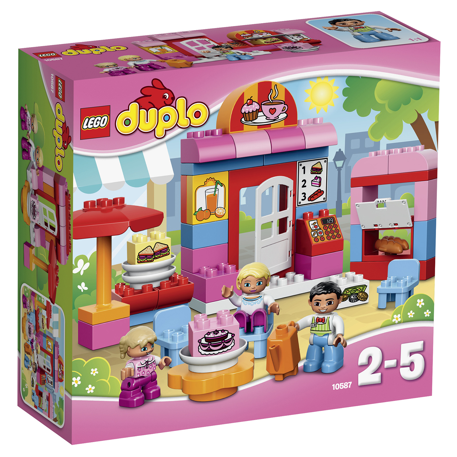 Конструктор LEGO DUPLO Town Кафе блочный - фото 2