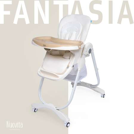 Стульчик для кормления Nuovita Fantasia розовый
